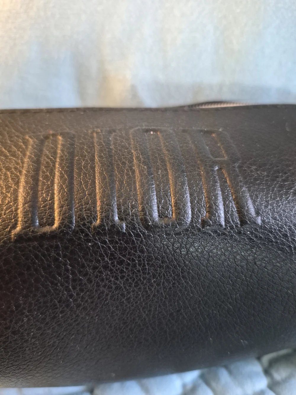 Dior Black Leather Cosmetic Pouch with J'adore Lait Sublime - Picture 3 of 6